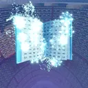 Ice grimoire in-game art